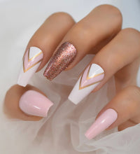 Pink & Gold Nailz