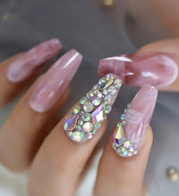 Pink Marble Nailz